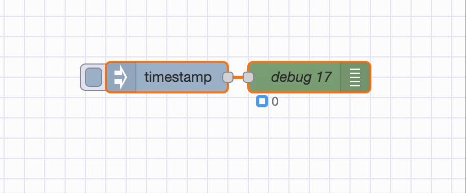 Each message sent to the debug node is counted Each message sent to the debug node is counted